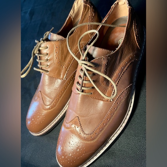 An original Men’s Penguin Brown Leath loafer size: 10.5 M - Picture 3 of 6